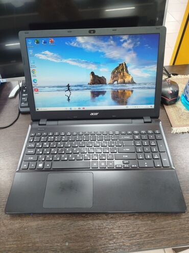 домашние компьютеры: Ноутбук, Acer, 8 ГБ ОЭТ, Intel Celeron, 15.6 ", Татаал эмес тапшырмалар үчүн, эс тутум HDD + SSD