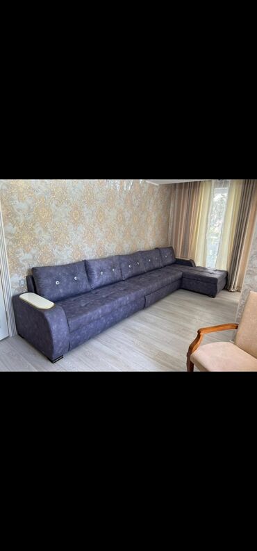 диван мебел: В отличном состоянии почти новый 4.м в длину