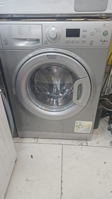 javel paltaryuyan: Paltaryuyan maşın Hotpoint Ariston, 7 kq, Avtomat, Qurutmasız, Kredit yoxdur