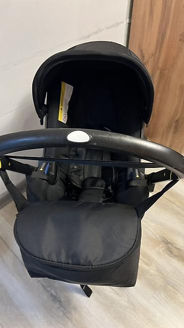 Коляски: Детская коляска-трансформер Mstar (черная) - Универсальная — 4