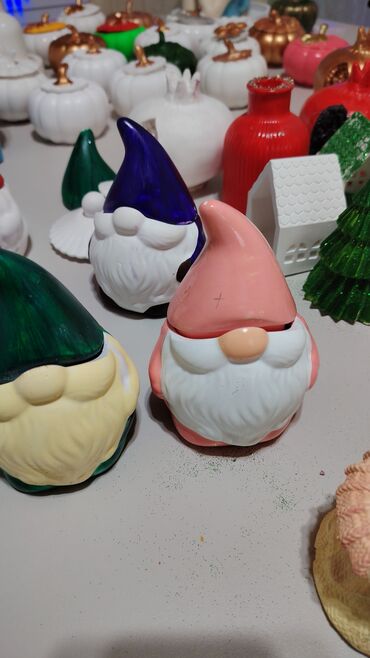 Fiqurlar: Fiqur, Gips, rəng - Ağ — 13