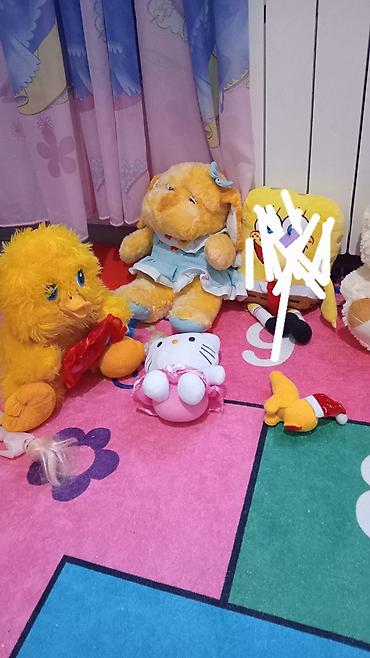 Oyuncaqlar: Uşaq oyuncaqları dəsti - Pişik obrazlı plastik fiqur: böyük başlı — 14