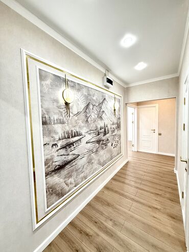 квартира в пригороде: 2 комнаты, 77 м², 108 серия, 6 этаж, Евроремонт