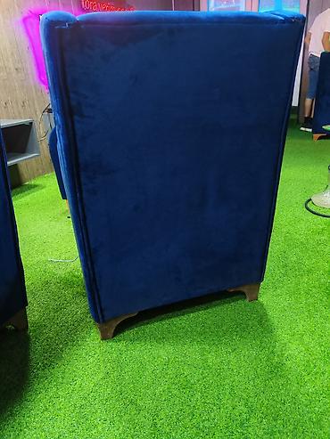 tv kreslo: Məhsul: Tək nəfərlik kreslo - Rəng: tünd göy (royal blue) - Parça — 5