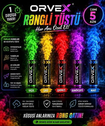 toy gulləri: ORVEX rəngli tüstü – hər anı xüsusi edin! - Parlaq rənglər: yaşıl — 1