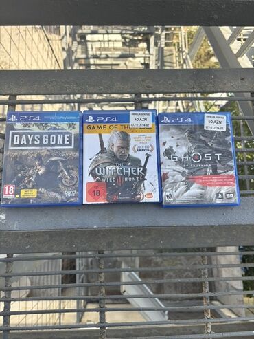 Oyun diskləri və kartricləri: Ghost of Tsushima, Ekşn, Disk, PS4 (Sony Playstation 4)