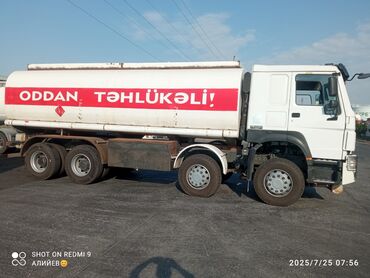 Мототранспорт: HOWO yanacaq daşıyan maşın Satılır Yeni alımıb.Cəni dəmir, 3 seksiya