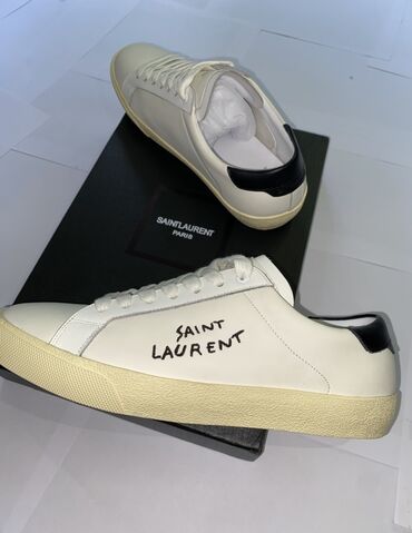 лоро пьяна: Мужские кроссовки, 39, Yves Saint Laurent, Новый, цвет - Белый, Самовывоз