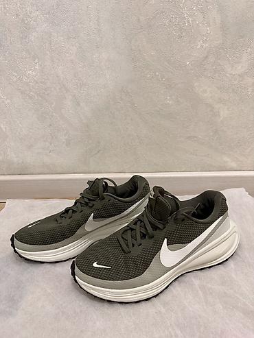Мужские кроссовки, 40.5, Nike, Б/у, цвет - Зеленый, Самовывоз