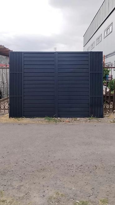 Распашные ворота: Стальные, Механические, Длина: 5 м, BTM, Для частного дома, С калиткой, Оптом, Новый, Бесплатная установка — 10