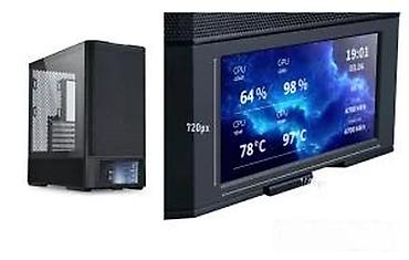 Druga oprema za računare i laptopove: PC kućište sa prednjim informacionim ekranom - Format: mid‑tower ATX — 7