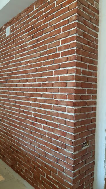 Fasad işləri: Kabançik travertin dekorativni daş usdasi — 14