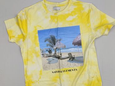 styl boho ubrania: Bershka, T-shirt for men, size M