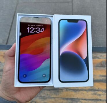 сколько стоит айфон 7 плюс 128 гб: IPhone 14, Колдонулган, 128 ГБ, Көгүлтүр, Куту, Каптама, 89 %