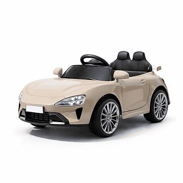 trake za bebe devojcice: Automobil za decu na akumulator Sport Plus Bež (12V) – SM-25106B-290 — 5