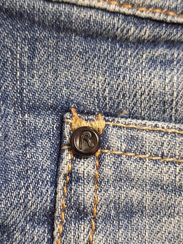 Farmerke: Original REPLAY farmerke – tamno plavi denim sa prijatnim izbledelim — 9