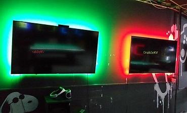 tableti polovni: USB RGB LED TRAKA SA RF KONTROLEROM I DALJISNKIM 5V ZA TV *Cena — 10