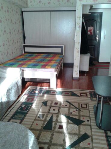 акунбаева квартира: 1 комната, Собственник, Без подселения, С мебелью полностью