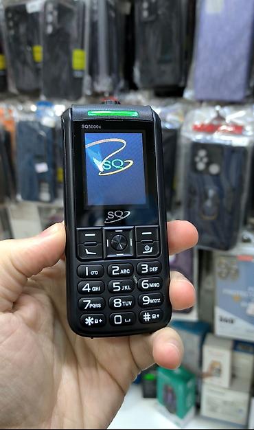 philips e120: SQ5000x düyməli mobil telefon 10 gun unerji Yeni Led isiqla sq mobile — 1