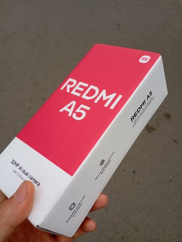 батарея на телефон: Redmi, Redmi 5A, түсү - Кызыл