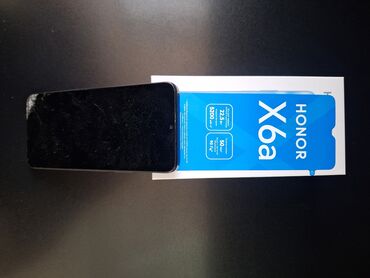 телефон fly iq4412 quad: Honor X6a, rəng - Qara, Qırıq