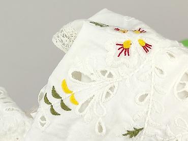 bluzki biale haftowane: Zara, Top damski, rozmiar M — 5