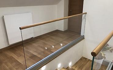 Готовые перила: Готовые перила, Материал: Стекло, Для балкона, Новый — 8