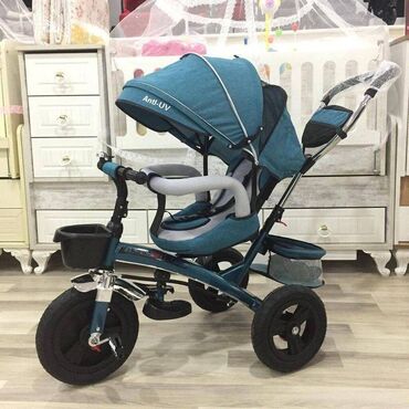 Uşaq velosipedləri: Yeni Üç təkərli Uşaq velosipedi 12", Pulsuz çatdırılma — 5