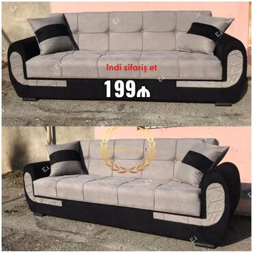 Uşaq və gənc otağı üçün dəstlər: Divan, Yeni, Açılan, Bazalı