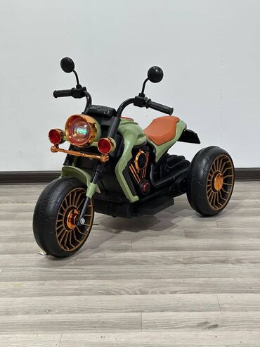 Gəzinti arabaları: Harley Stilində Uşaq Elektromotosikleti 🏍🤩 Yaş qrupu: 2–5 yaş
