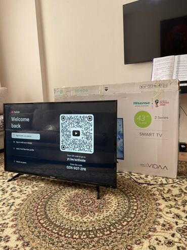 телевизор для плейстейшен 4: Телевизор Hisense 43" (2 Series) Smart TV на платформе VIDAA