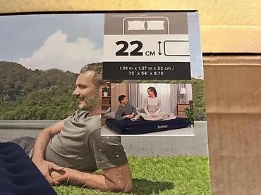 Dušeci: Bestway naduvni dušek – Soft Top, visina 22 cm - Dimenzije: 1,91 m x — 4