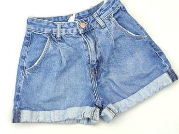 spódnice jeansowe bershka zalando: Krótkie Spodenki Damskie, Bershka, XS, stan - Dobry