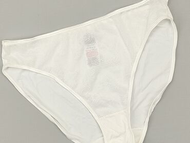 białe dzianinowe spodnie: Panties, 2XL (EU 44), condition - Very good