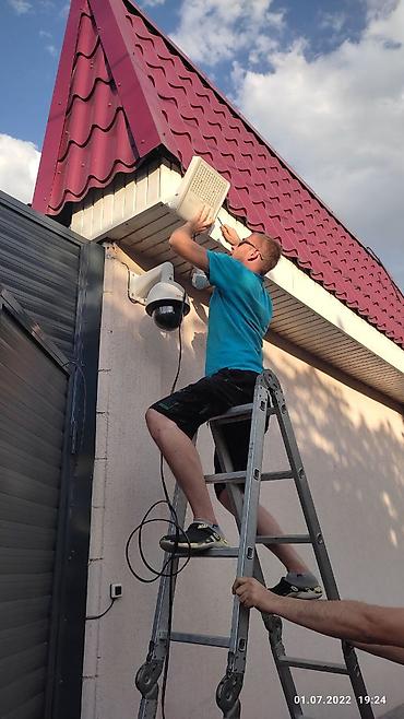 Установка систем наблюдения и безопасности: Домофоны IP контроль доступа (face ID, по отпечатку пальца, по — 17