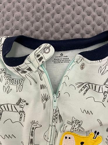 Другие детские вещи: Слипики б/у размер 3-6 мес (состояние идеальное, надевалось 2-3 раза) — 3