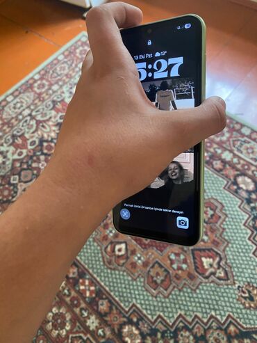 mini soyuducu satilir: Samsung Galaxy A14, 64 GB, rəng - Yaşıl, Barmaq izi