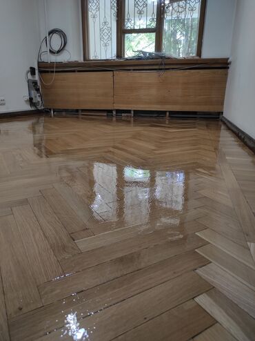 Шлифовочные работы: Ремонт пола,шлифовка пола,паркета,реставрация деревянных — 9