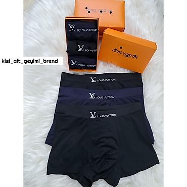 Tumanlar: Calvin Klein 3 lü boxer A class məhsul Əlavə məlumat üçün nömrə ☎️ — 6