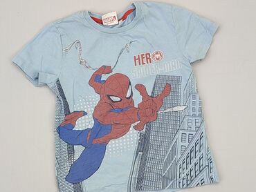 kurtki chłopięce: T-shirt, Marvel, 4-5 years, 104-110 cm, condition - Very good