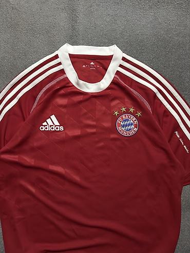 Futbolkalar: Futbolka, Adidas, M, rəng - Qırmızı — 2