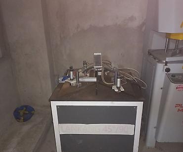 Alətlər: Plastmak Machine markalı bu maşın PVC və alüminium profillərin künc — 4