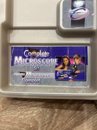 Digər alət dəstləri: Young Scientist Microscope Set – Micro-Science daşıma çantasında tam — 9