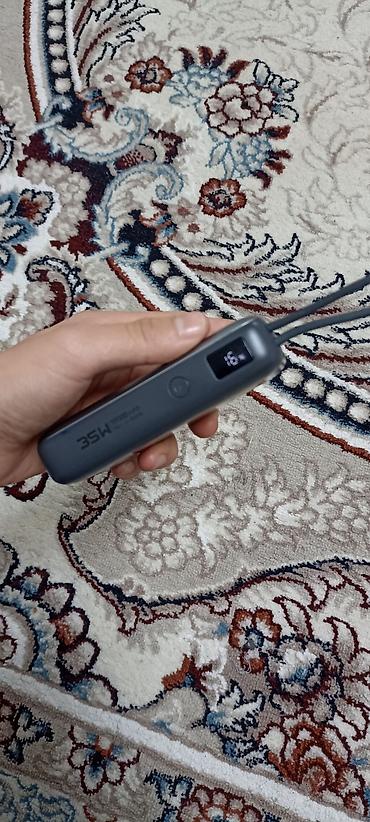 super vooc: Внешний аккумулятор ACEFAST M32 с встроенными кабелями и дисплеем — 2