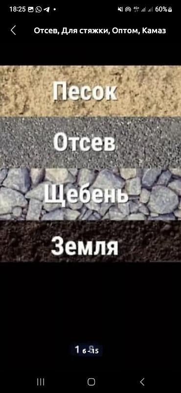 запад: Отсев, Для фундамента, Оптом, В розницу, Камаз, Зил, Портер — 3