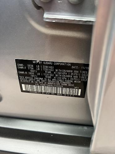 Subaru: Subaru Outback: 2020 г., 2.4 л, Автомат, Бензин, Универсал — 7