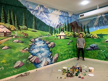 Декоративная роспись: Аэрография, Художественная роспись, Барельеф Больше 6 лет опыта — 18