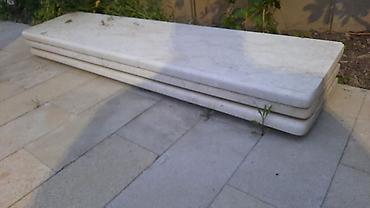 Ev və bağ: Mərmər-pəncərə önü üçün. Ölçü:30sm-130sm. 2 ədəddir — 8