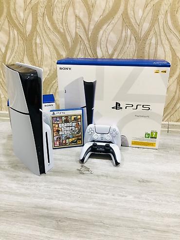playstation 3 oyunları: Sony PlayStation 5 (Diskli versiya) oyun sistemi Komplekt: - PS5 — 7