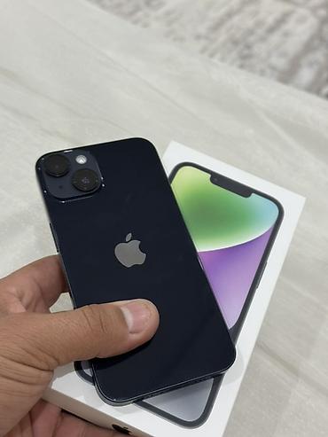 IPhone 14, 128 GB, Midnight, Face ID lalafo.az -da IPhone 14, 128 GB, Midnight, Face ID